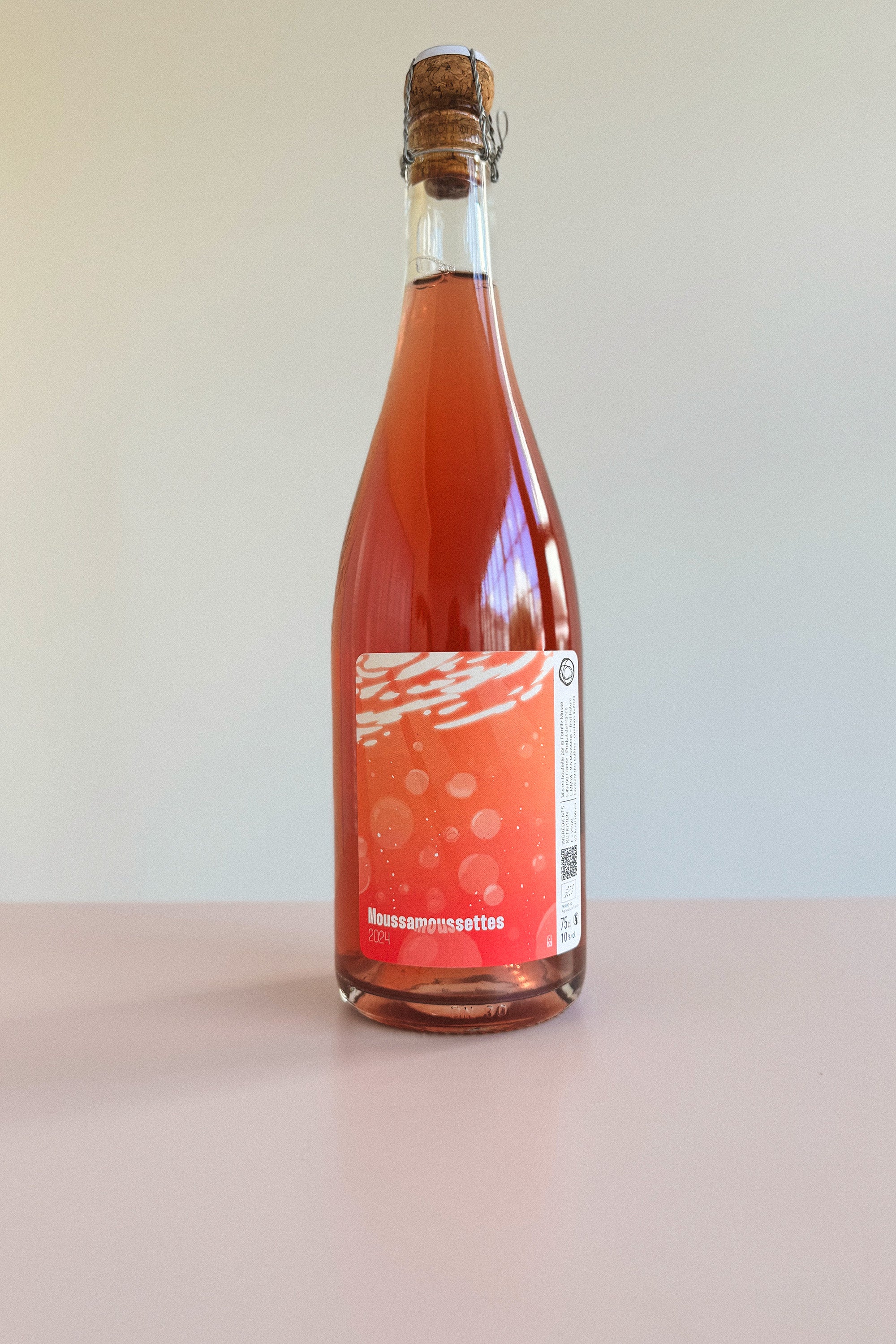'Moussamoussettes' Pétillant Rosé
